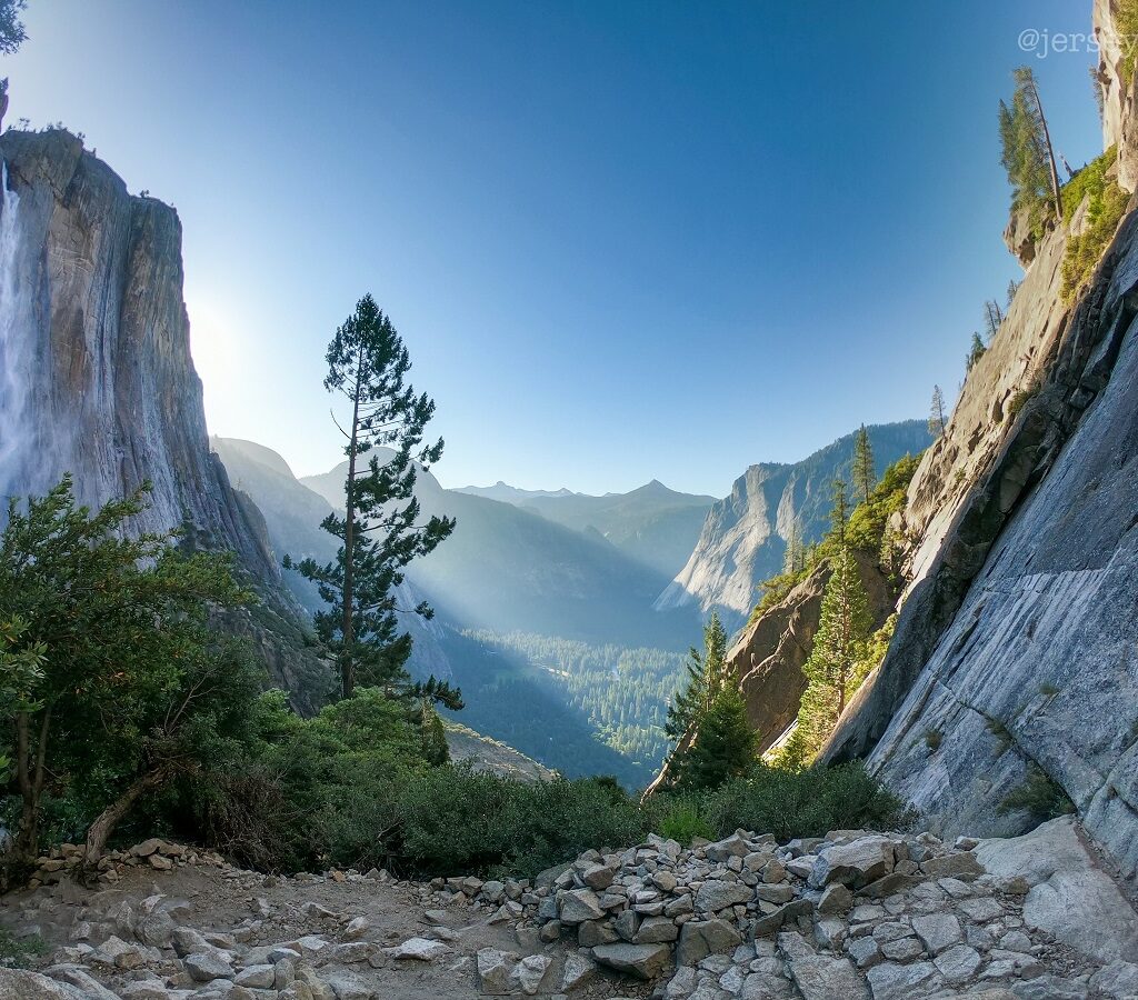 Yosemite Falls Trail Summer Sunrise (Jacob P)