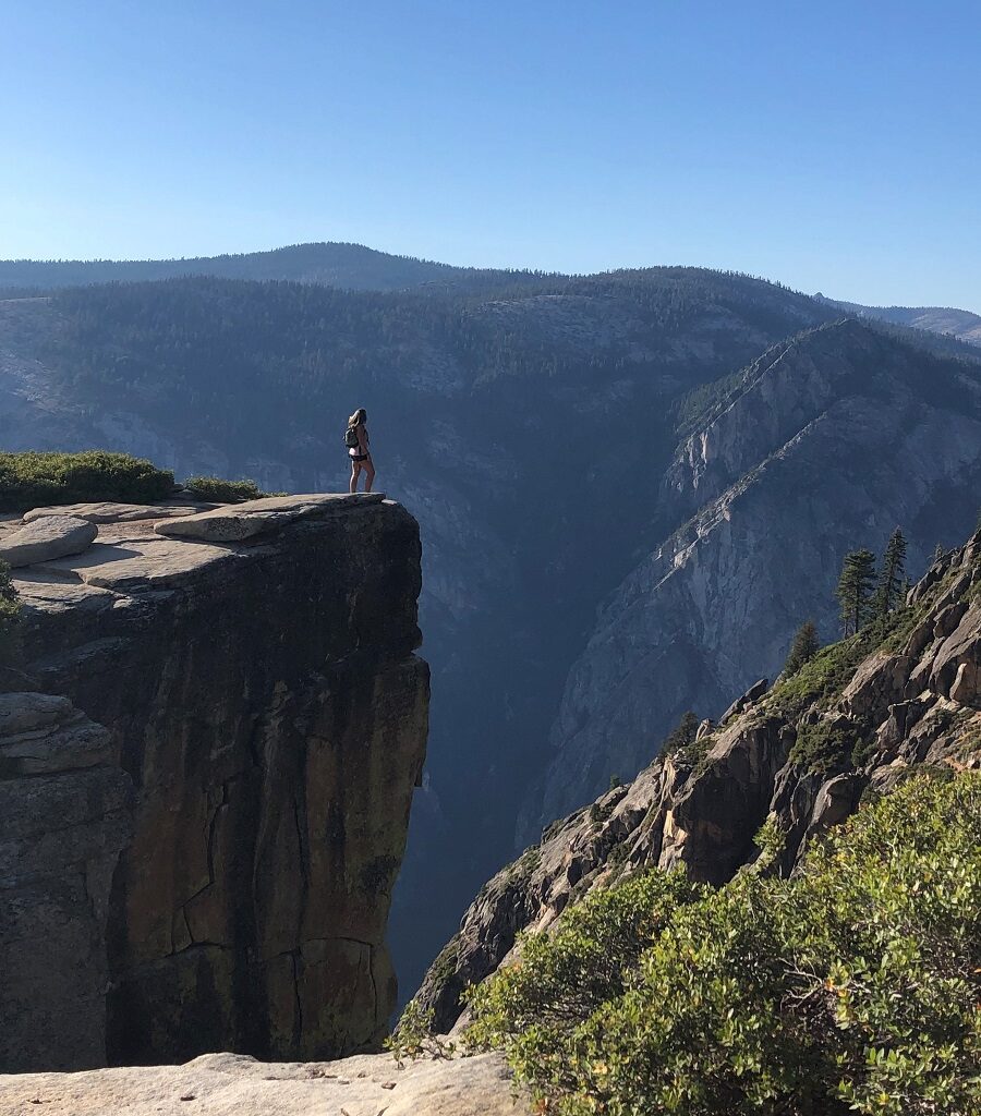 Taft Point in Yosemite.