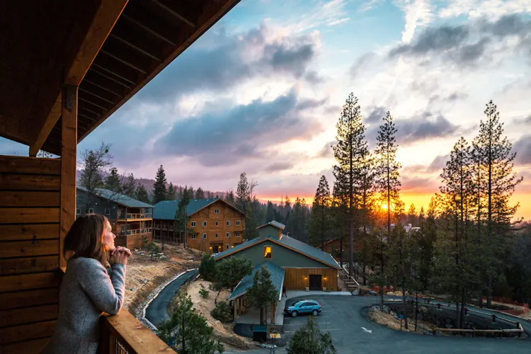 Rush Creek Lodge sunset.